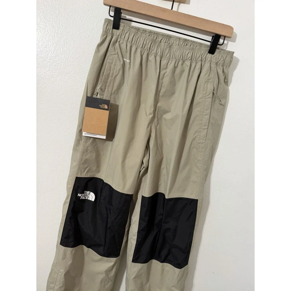 The North Face Men’s Antora Rain Pants Clay Grey Small NWT Relaxed Fit Outdoors